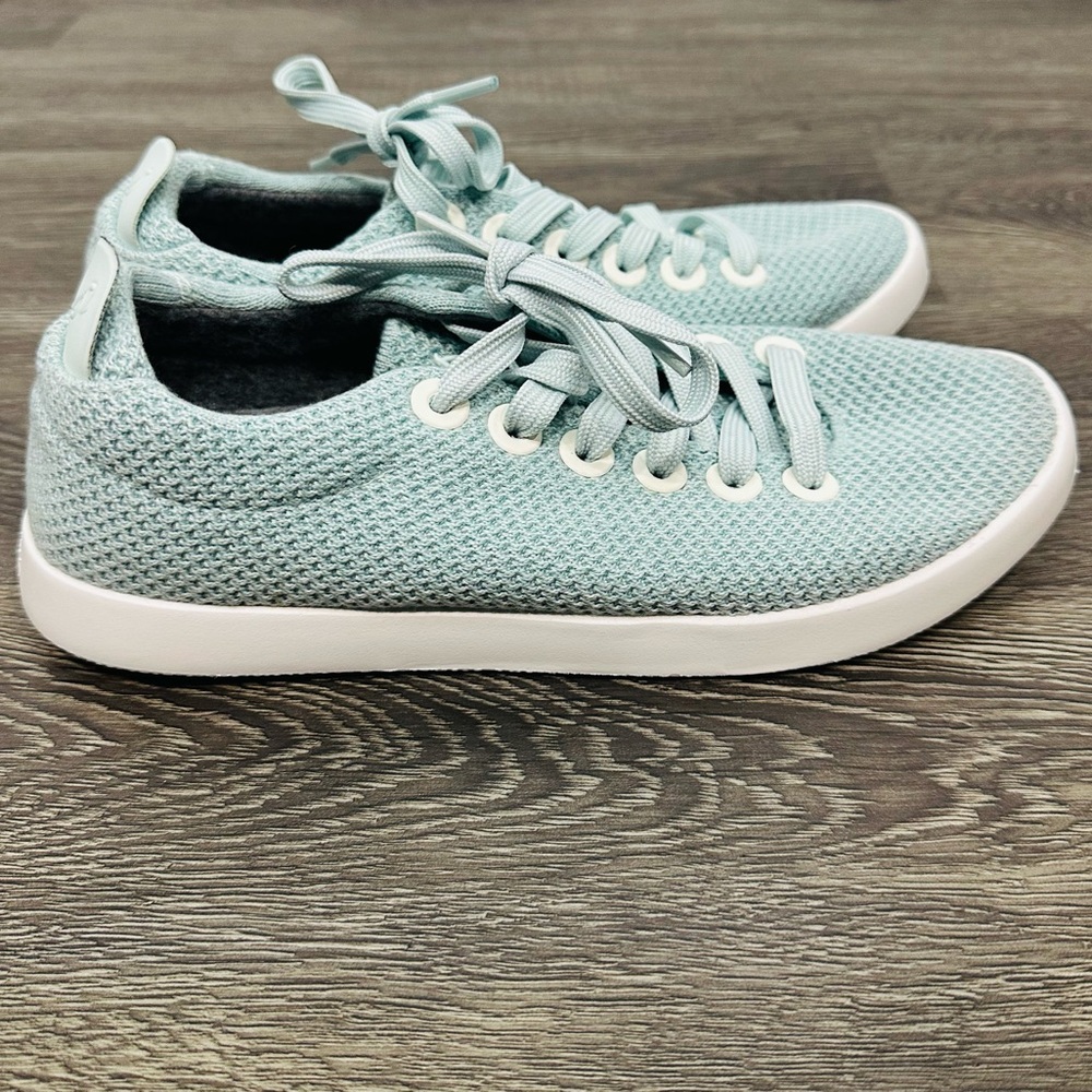 Allbirds Women's Sky Blue Tree Piper Knit Sneakers Size 8